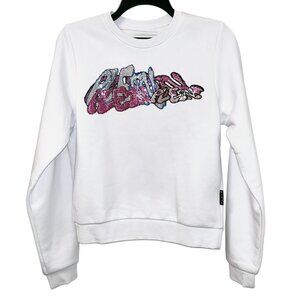 NWT Philipp Plein Bombing Graffiti Sweatshirt, size XS